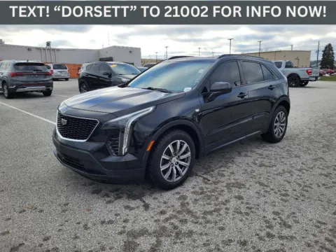 Black 2019 Cadillac XT4 FWD Sport for sale in Terre Haute, IN