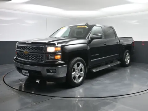 Black 2015 Chevrolet Silverado 1500 LT for sale in Terre Haute, IN