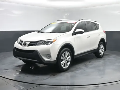 White 2014 Toyota RAV4 Limited for sale in Terre Haute, IN