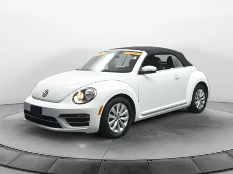 White 2017 Volkswagen Beetle 1.8T S for sale in Terre Haute, IN