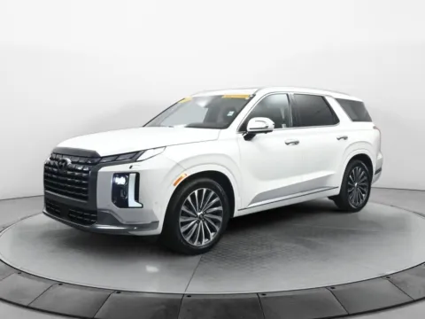 White 2024 Hyundai Palisade Calligraphy for sale in Terre Haute, IN
