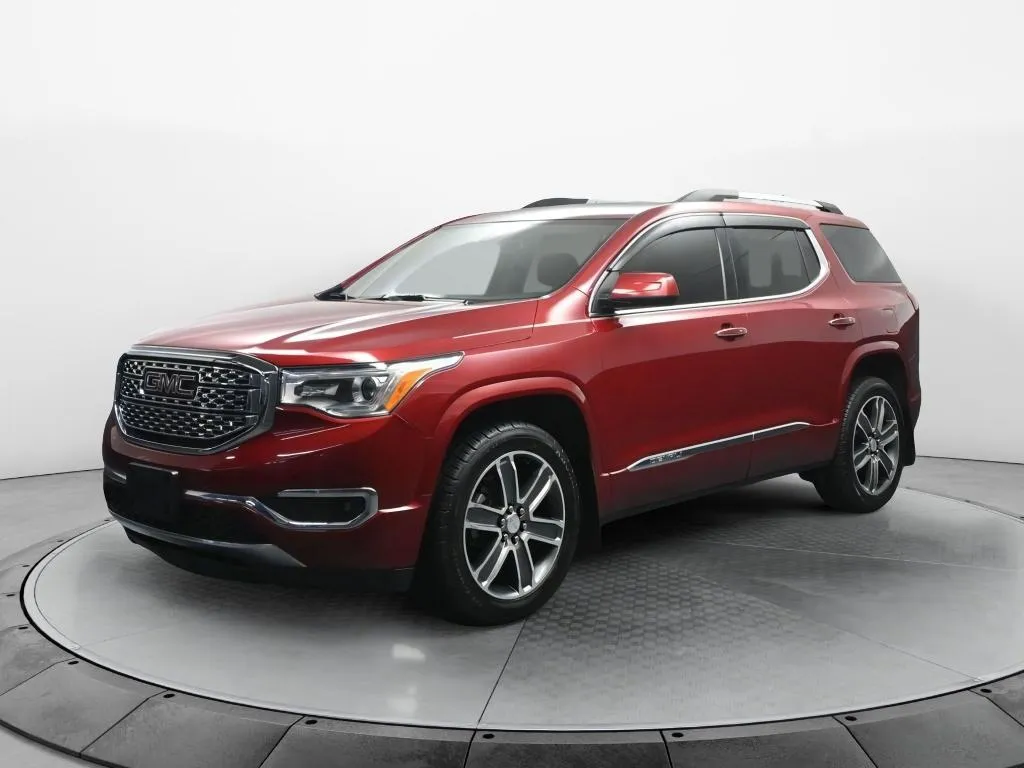 Red 2019 GMC Acadia Denali for sale in Terre Haute, IN