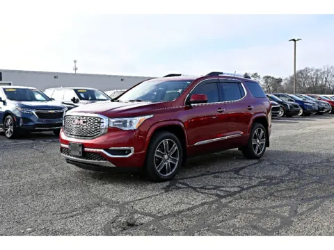 Red 2019 GMC Acadia Denali for sale in Terre Haute, IN
