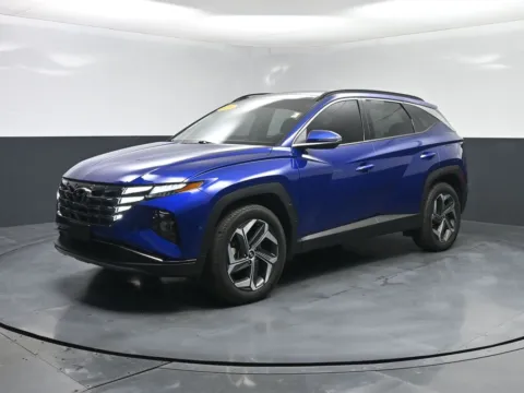 Blue 2023 Hyundai Tucson Limited for sale in Terre Haute, IN