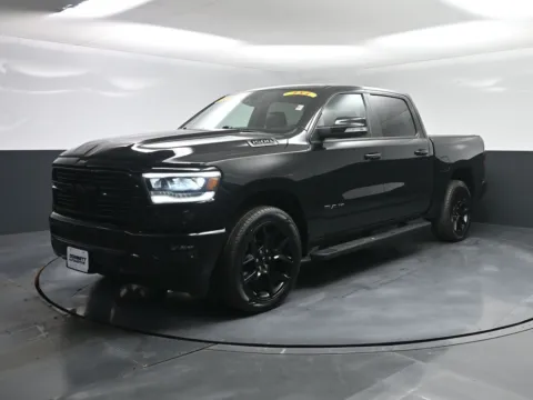 Black 2021 Ram 1500 Sport for sale in Terre Haute, IN