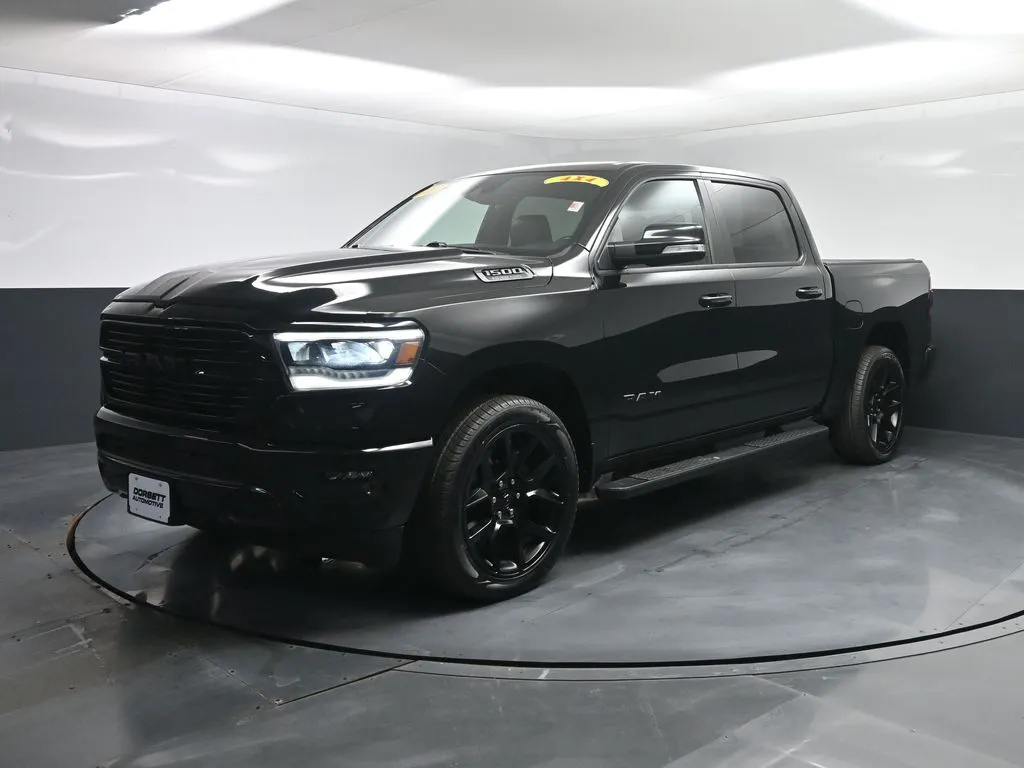 Black 2021 Ram 1500 Sport for sale in Terre Haute, IN