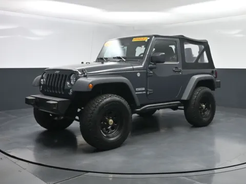 Gray 2017 Jeep Wrangler Sport for sale in Terre Haute, IN