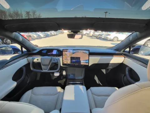 Photos of 2023 Tesla Model S for sale in Terre Haute, IN at Dorsett Mitsubishi