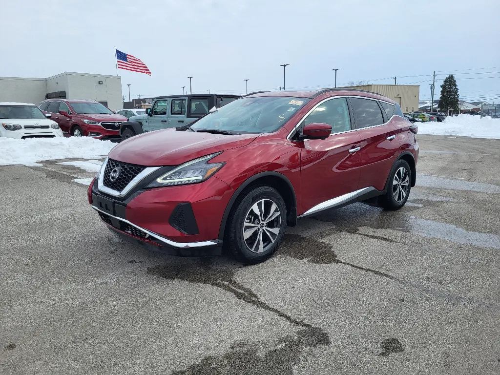 Red 2024 Nissan Murano SV for sale in Terre Haute, IN