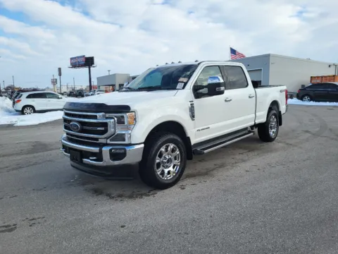 White 2022 Ford F-350 Super Duty LARIAT for sale in Terre Haute, IN