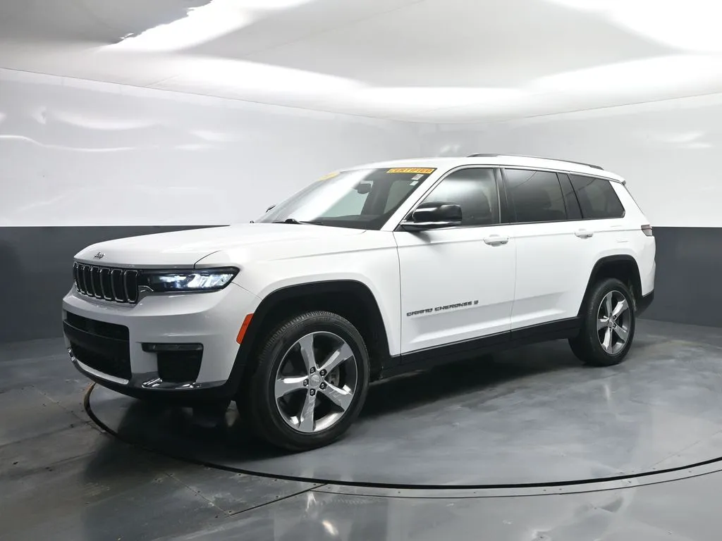 White 2022 Jeep Grand Cherokee L Limited for sale in Terre Haute, IN