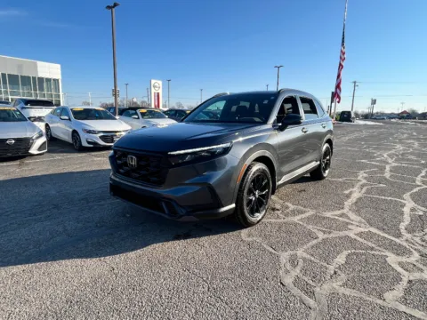 Gray 2023 Honda CR-V Hybrid Sport for sale in Terre Haute, IN