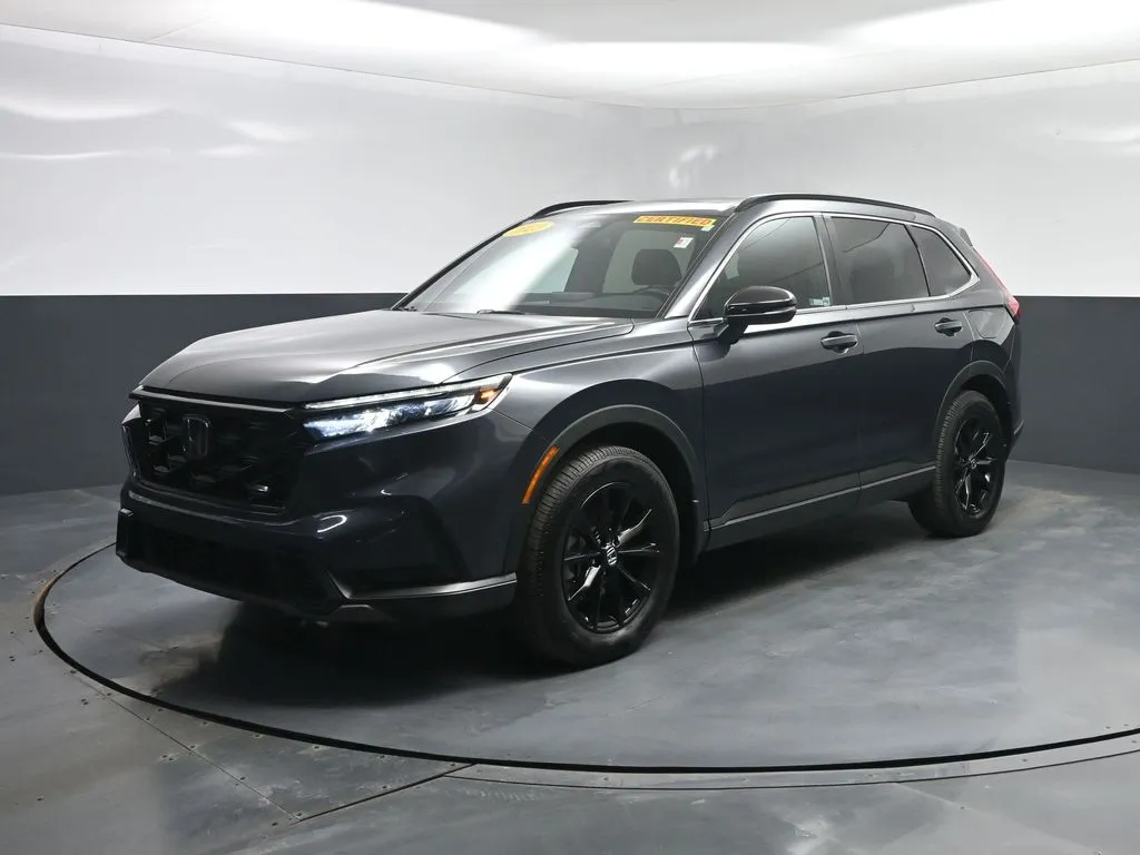 Gray 2023 Honda CR-V Hybrid Sport for sale in Terre Haute, IN