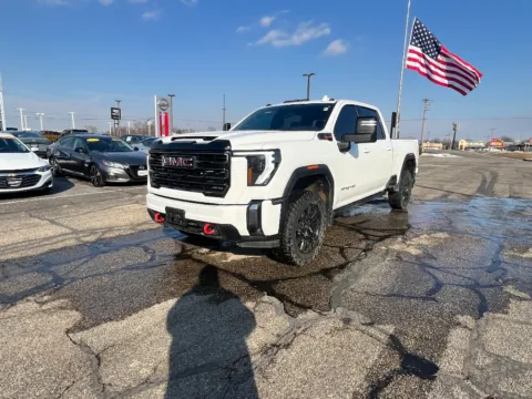 White 2024 GMC Sierra 3500 AT4 for sale in Terre Haute, IN