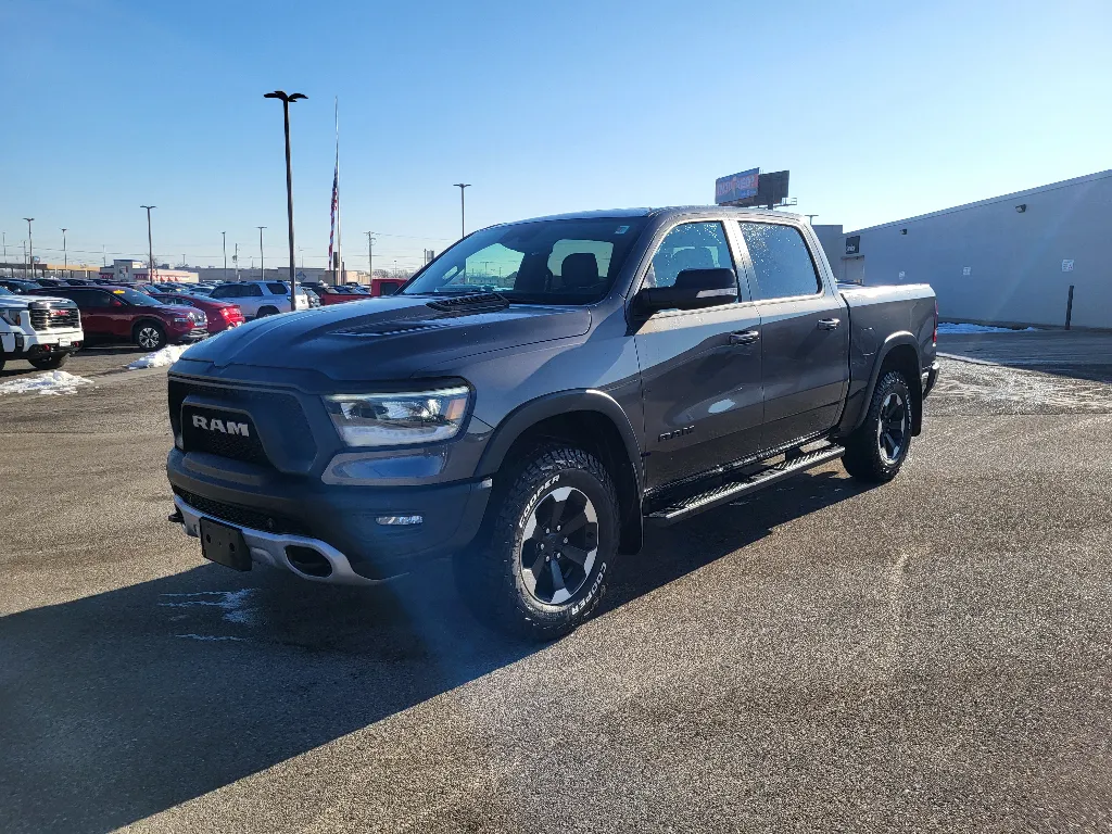 Black 2022 Ram 1500 Rebel for sale in Terre Haute, IN