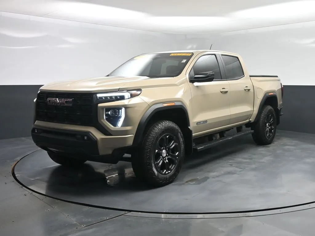 Beige 2023 GMC Canyon Elevation for sale in Terre Haute, IN