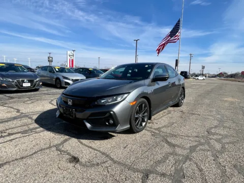 Gray 2021 Honda Civic EX for sale in Terre Haute, IN