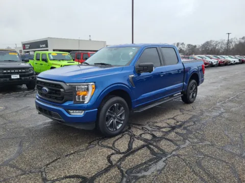 Blue 2023 Ford F-150 XLT for sale in Terre Haute, IN