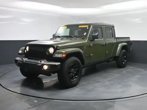 Green 2021 Jeep Gladiator Willys for sale in Terre Haute, IN