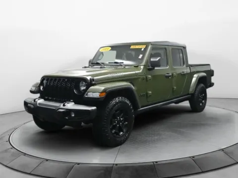 Green 2021 Jeep Gladiator Willys for sale in Terre Haute, IN