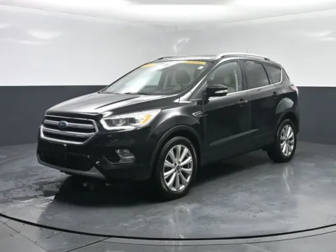 Black 2017 Ford Escape Titanium for sale in Terre Haute, IN