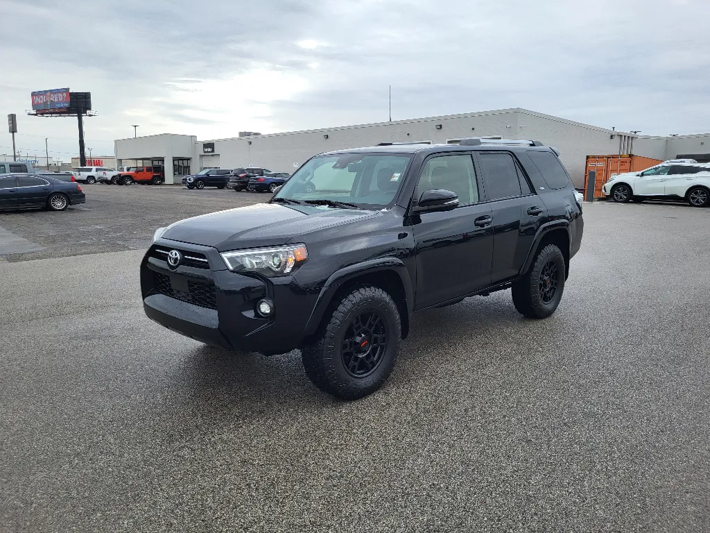 Black 2022 Toyota 4Runner SR5 Premium for sale in Terre Haute, IN