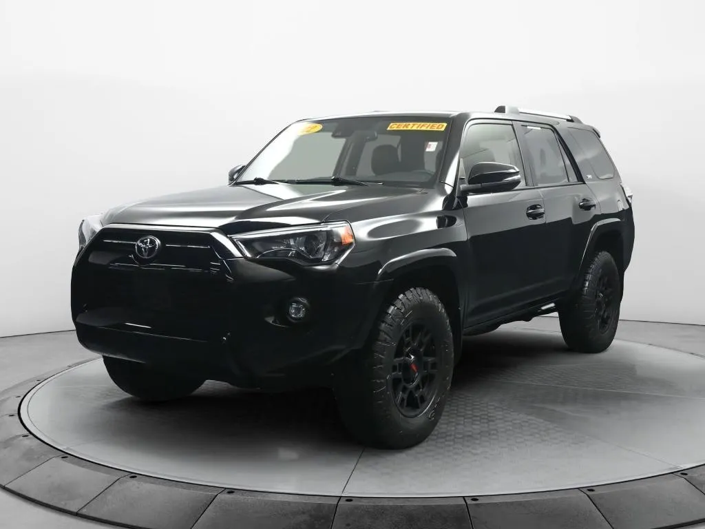 Black 2022 Toyota 4Runner SR5 Premium for sale in Terre Haute, IN