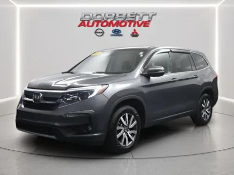 Gray 2022 Honda Pilot EX-L for sale in Terre Haute, IN