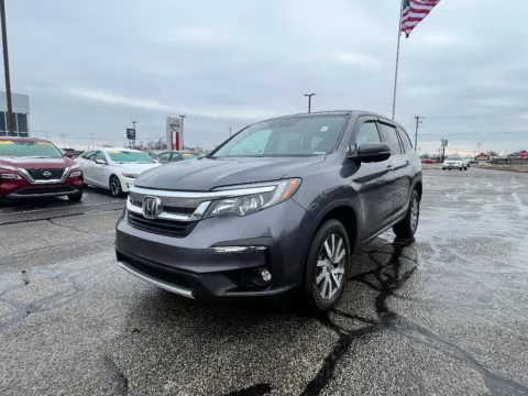 Gray 2022 Honda Pilot EX-L for sale in Terre Haute, IN