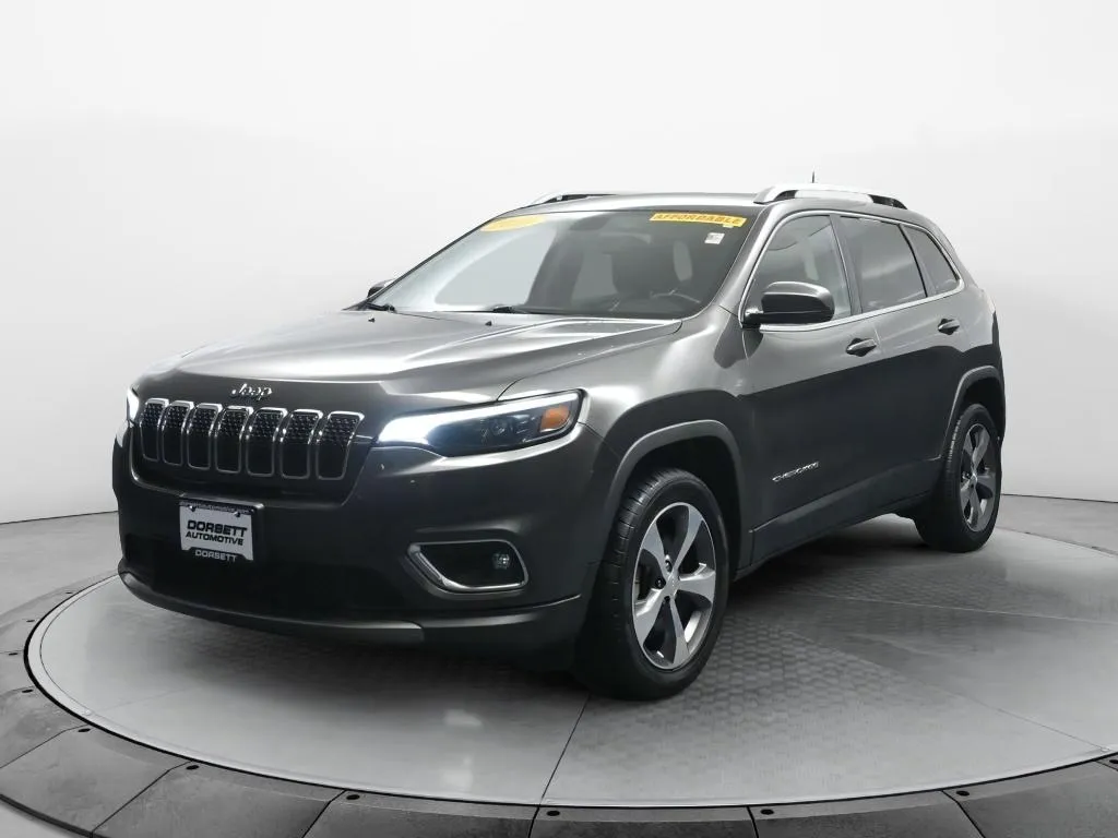 Gray 2019 Jeep Cherokee Limited for sale in Terre Haute, IN