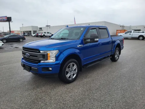 Blue 2018 Ford F-150 XLT for sale in Terre Haute, IN