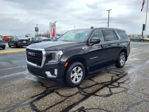 Black 2023 GMC Yukon 1500 SLE for sale in Terre Haute, IN