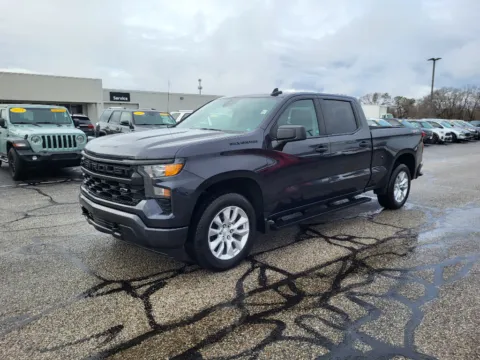 Gray 2023 Chevrolet Silverado 1500 Custom for sale in Terre Haute, IN