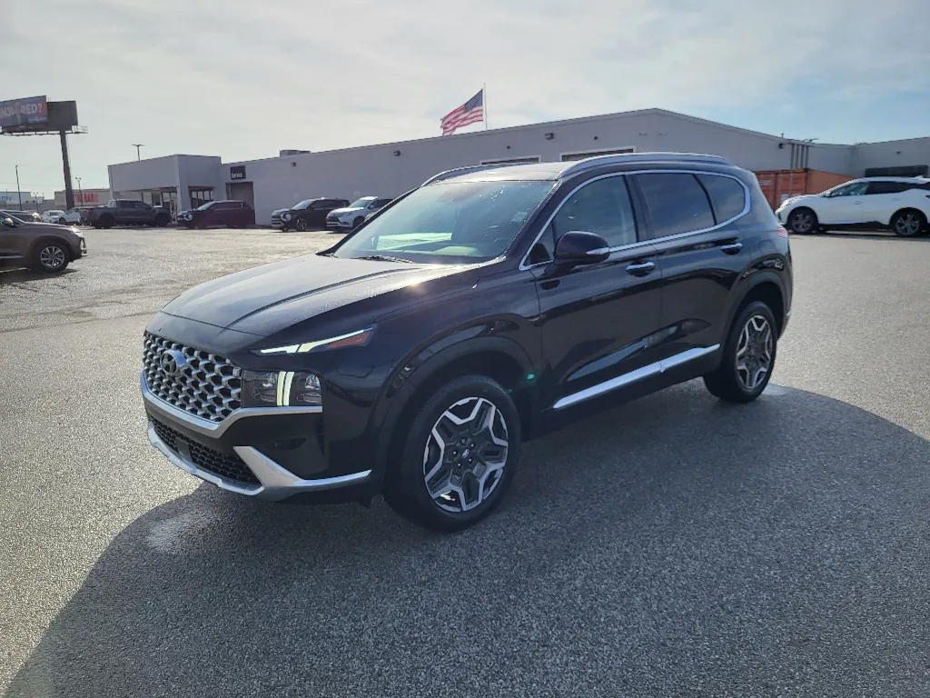 Black 2023 Hyundai Santa Fe Limited for sale in Terre Haute, IN