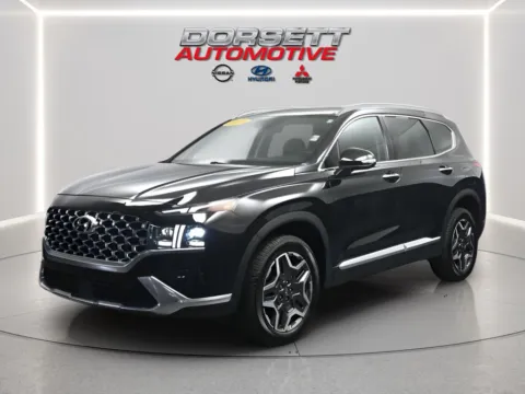 Black 2023 Hyundai Santa Fe Limited for sale in Terre Haute, IN