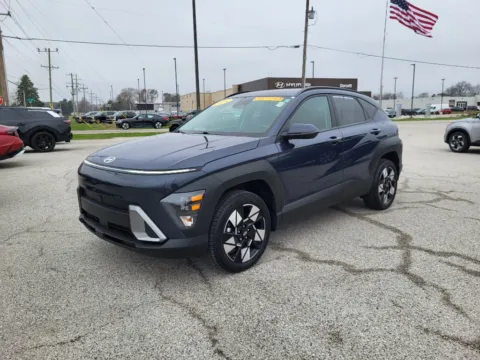 Blue 2024 Hyundai Kona SEL for sale in Terre Haute, IN