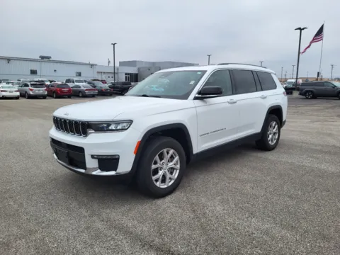 White 2023 Jeep Grand Cherokee L Limited for sale in Terre Haute, IN