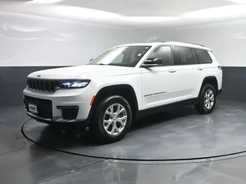White 2023 Jeep Grand Cherokee L Limited for sale in Terre Haute, IN