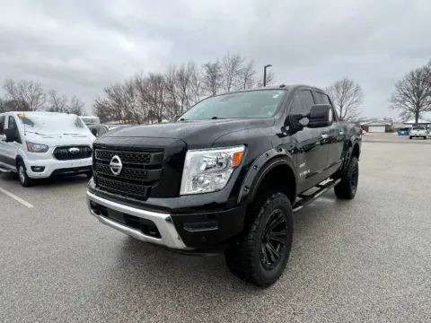 Black 2021 Nissan Titan SV for sale in Terre Haute, IN