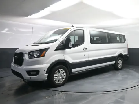 White 2024 Ford Transit Wagon T-350 Low Roof Slide XLT for sale in Terre Haute, IN