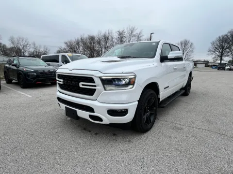 White 2022 Ram 1500 Sport for sale in Terre Haute, IN