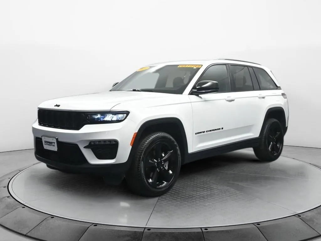 White 2025 Jeep Grand Cherokee Limited for sale in Terre Haute, IN