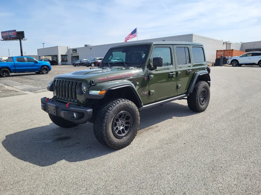 Green 2023 Jeep Wrangler Rubicon for sale in Terre Haute, IN