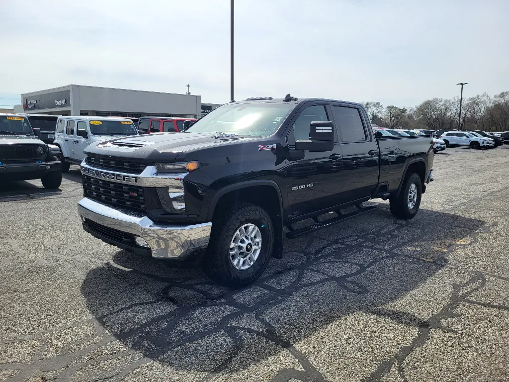Black 2022 Chevrolet Silverado 2500 LT for sale in Terre Haute, IN