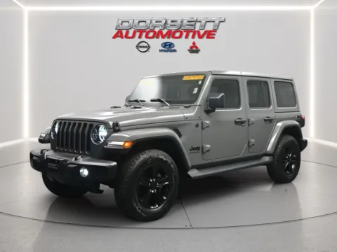 Gray 2023 Jeep Wrangler Sahara Altitude for sale in Terre Haute, IN