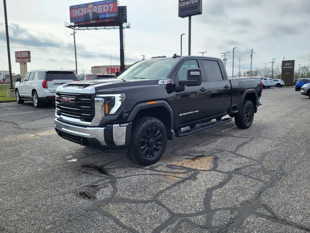 Black 2025 GMC Sierra 2500 Pro for sale in Terre Haute, IN
