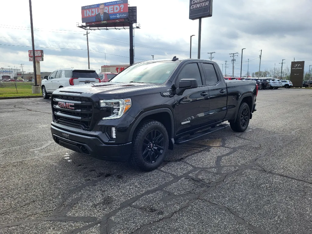 Black 2022 GMC Sierra Limited 1500 Elevation for sale in Terre Haute, IN