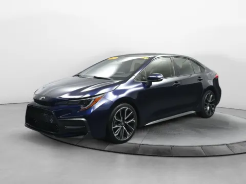 Blue 2020 Toyota Corolla SE for sale in Terre Haute, IN