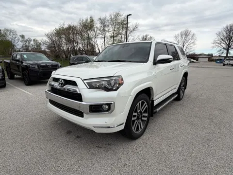 White 2016 Toyota 4Runner Limited for sale in Terre Haute, IN