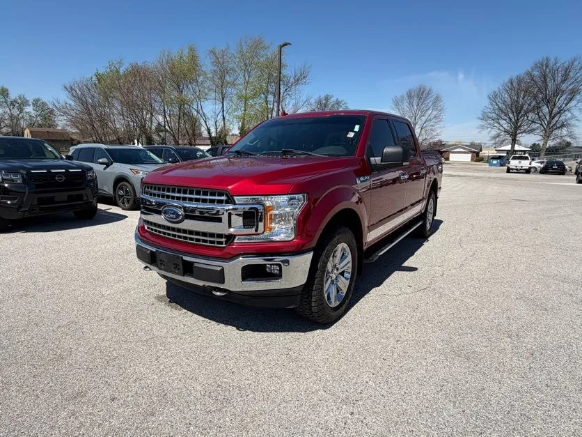 Red 2018 Ford F-150 XLT for sale in Terre Haute, IN